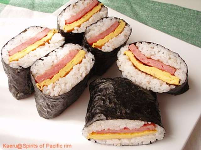 ポーク卵おにぎり(沖縄版スパムむすび)